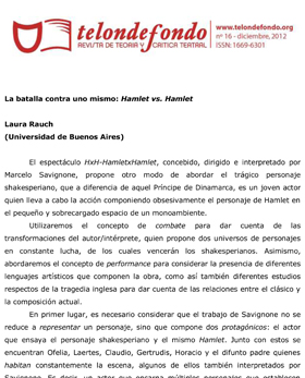 Nota de HxH en La voz joven